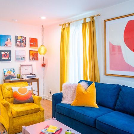 Stylish, Artsy Bungalow Central Eastside Austin Esterno foto