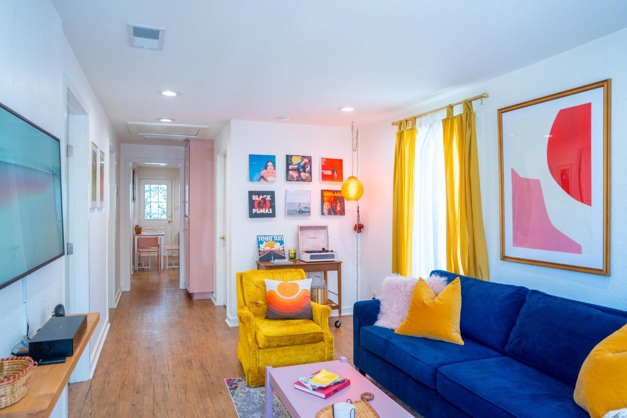 Stylish, Artsy Bungalow Central Eastside Austin Esterno foto